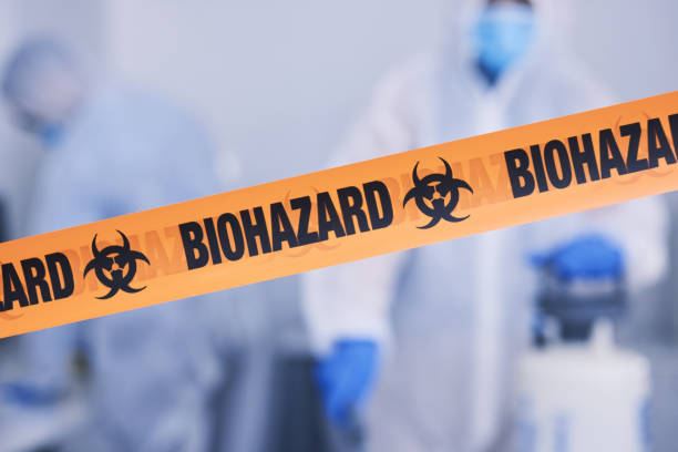Professional Biohazard technician working in Orford, NH